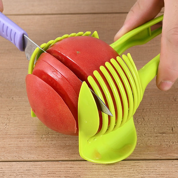 Handheld Tomato Slicer - Little Home Hacks