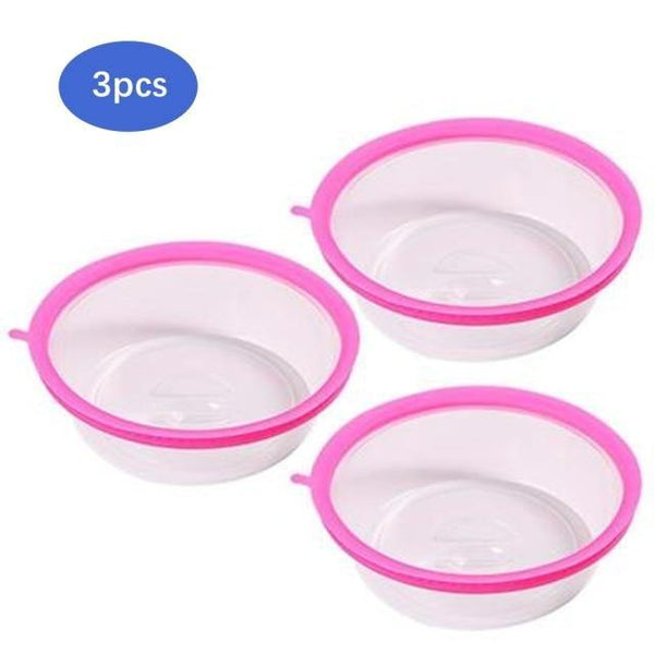 3 pcs Reusable Silicone Covers - Little Home Hacks